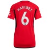 Maglia ufficiale Manchester United Martinez 6 Casa 2023-24 per Donna